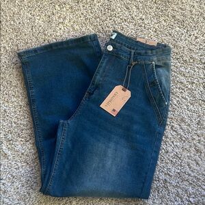 VIPHONEY Dark Blue Denim Jeans